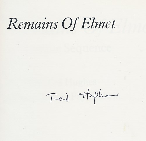 Remains of Elmet. A Pennine Sequence. Signed copy