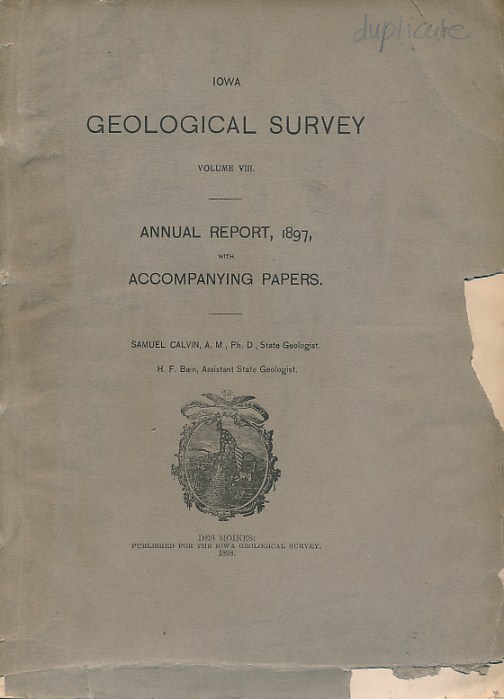 Iowa Geological Survey. Volume IX. Annual Report 1897: Geology of Dallas, Delaware, Buchanan, Decatur and Plymouth Counties. Properties of Iowa Building Stones.