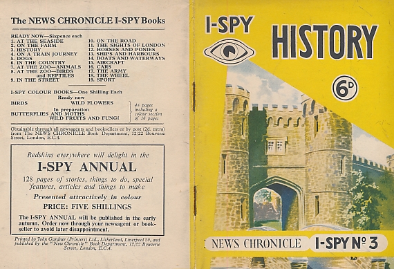 History. I Spy No 3. 1958.