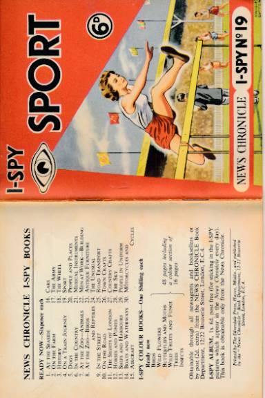 Sport. I Spy No 19. 1956.