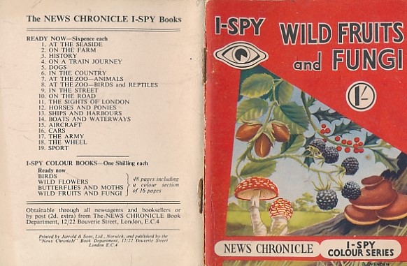 I-Spy Wild Fruits and Fungi. 1955.