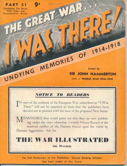 The Great War ... I was There!. Part 51.