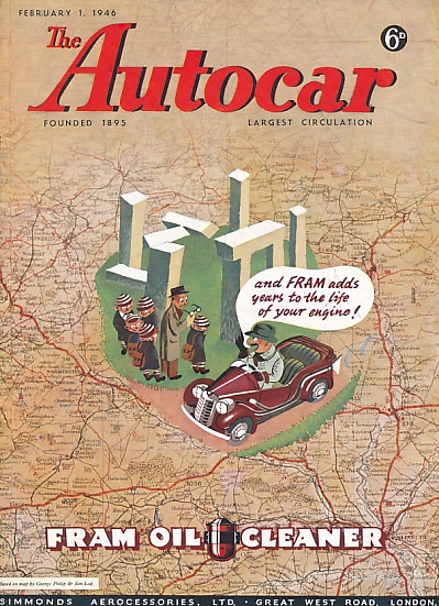 SMITH, G GEOFFREY [ED.] - The Autocar. February 1st 1946