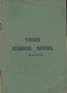 Trench Standing Orders