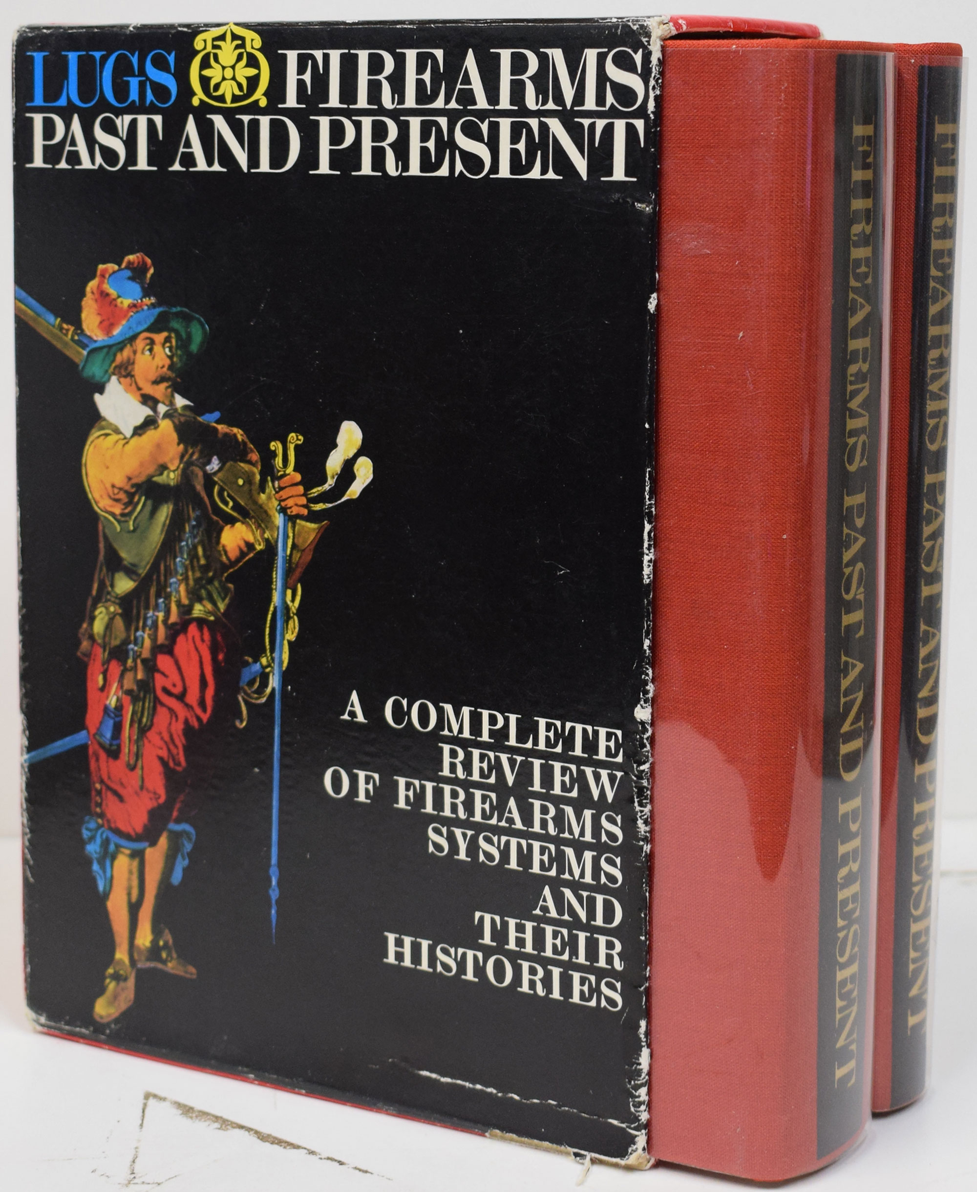 Firearms Past and Present. A Complete Review of Firearm Systems and their Histories. 2 volume set in slipcase.