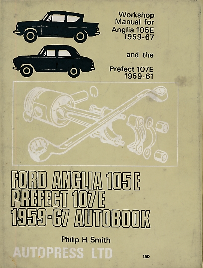 Ford Anglia 105E, Prefect 107E 1959-6 Autobook