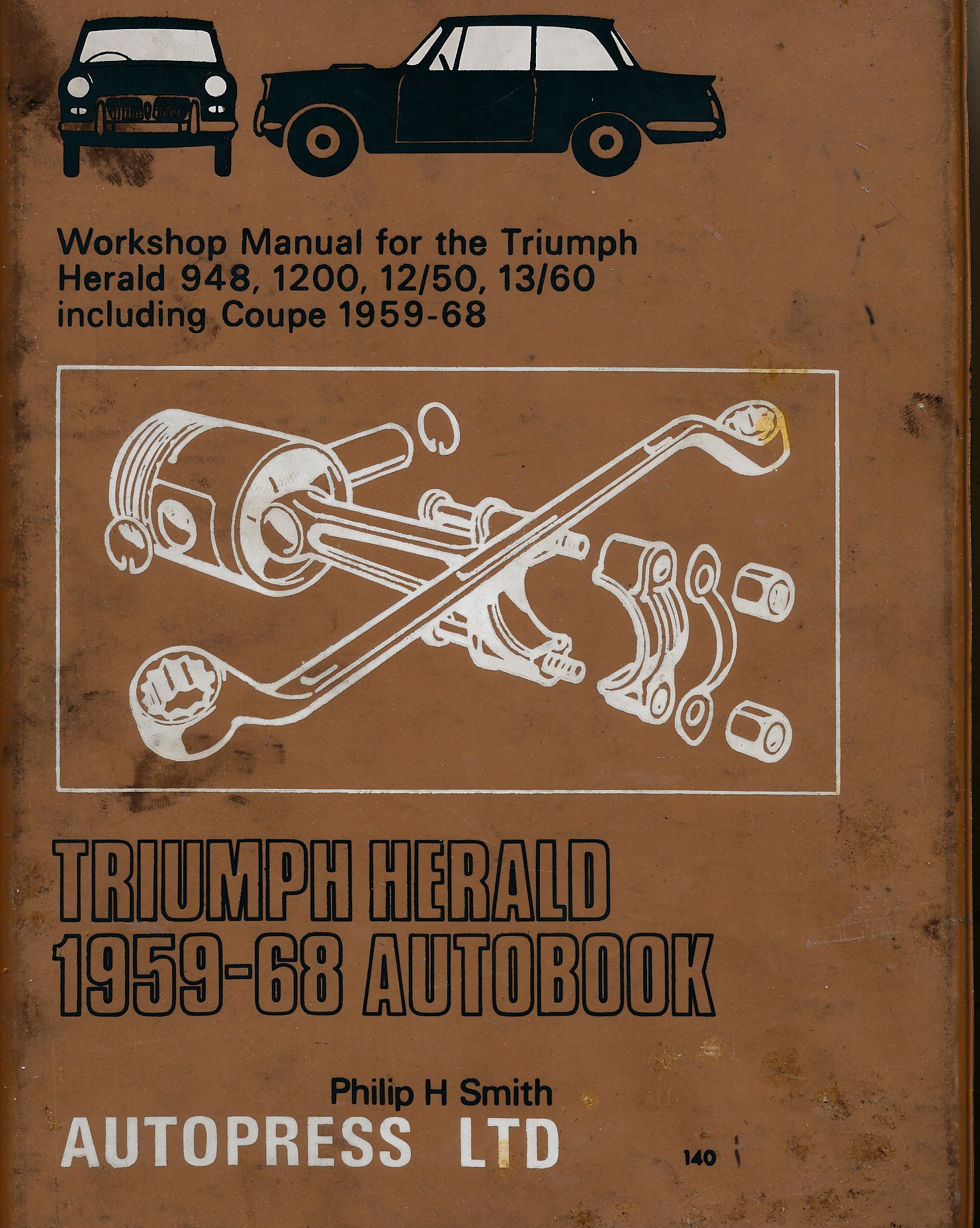 SMITH, PHILIP H - Triumph Herald 1959-68 Autobook