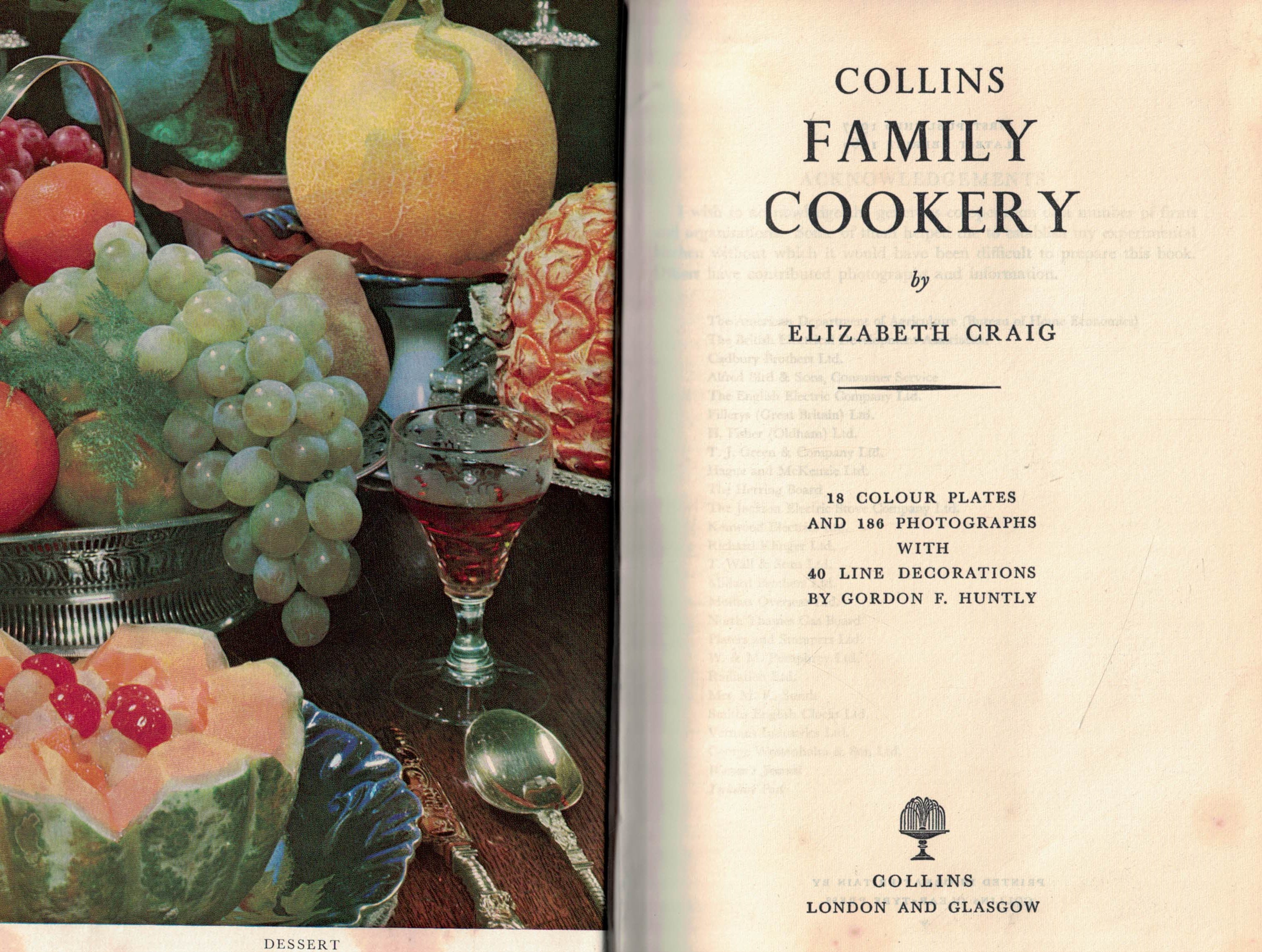 Collins Family Cookery