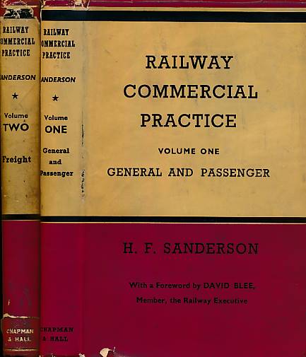 Railway Commercial Practice. 2 volume set. General and Passenger + Freight.