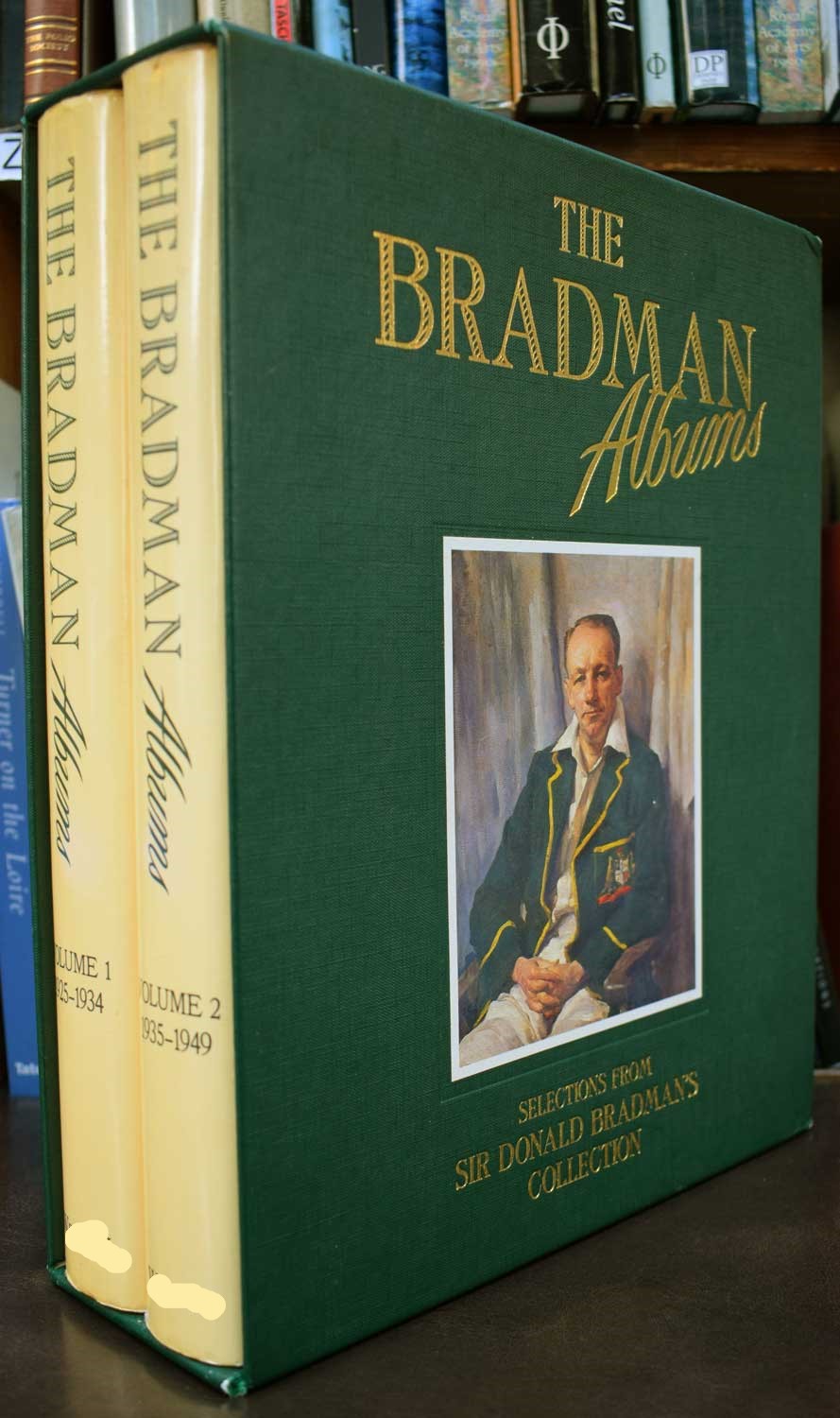 The Bradman Albums. Selections from Sir Donald Bradman's Official Collection. 2 volume set.
