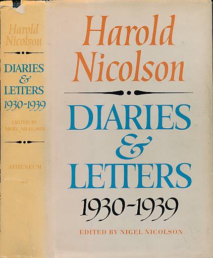 Diaries and Letters. Volume 1 1930 - 1939.