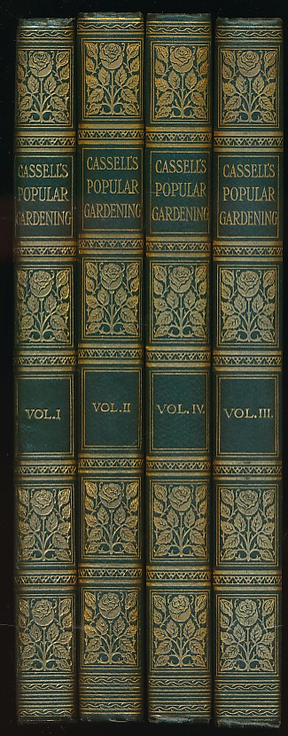 Cassell's Popular Gardening. 4 volume set.