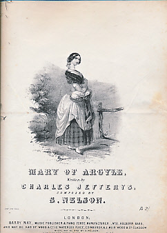 Mary of Argyle. Sheet Music.