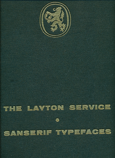 The Layton Service Serif Typefaces