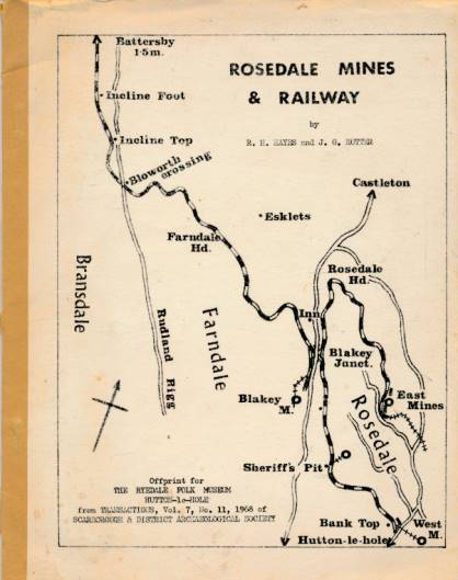Rosedale Mines and Railway. 1968.