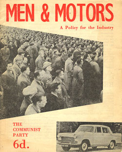 Men & Motors. A Policy for the Industry.