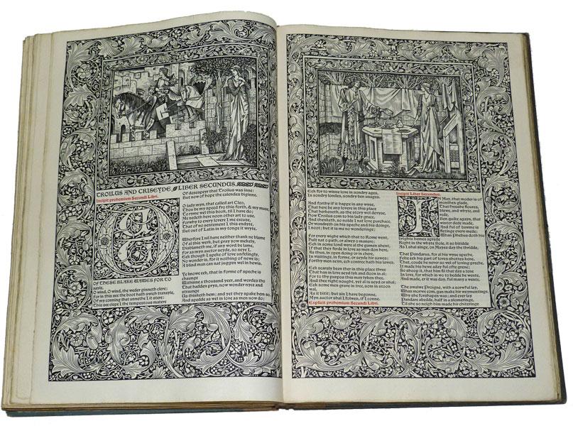 The Works of Geoffrey Chaucer. Kelmscott Press edition.