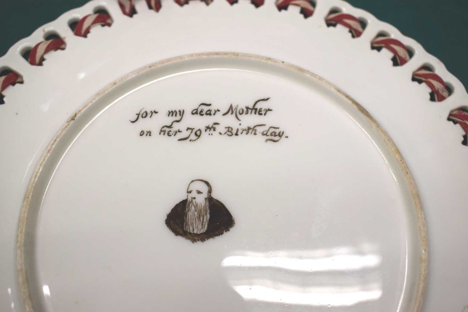 Border Notes & Mixty-Maxty [with signed accompanying Continental porcelain Ribbon plate designed and painted by Joseph Crawhall II].