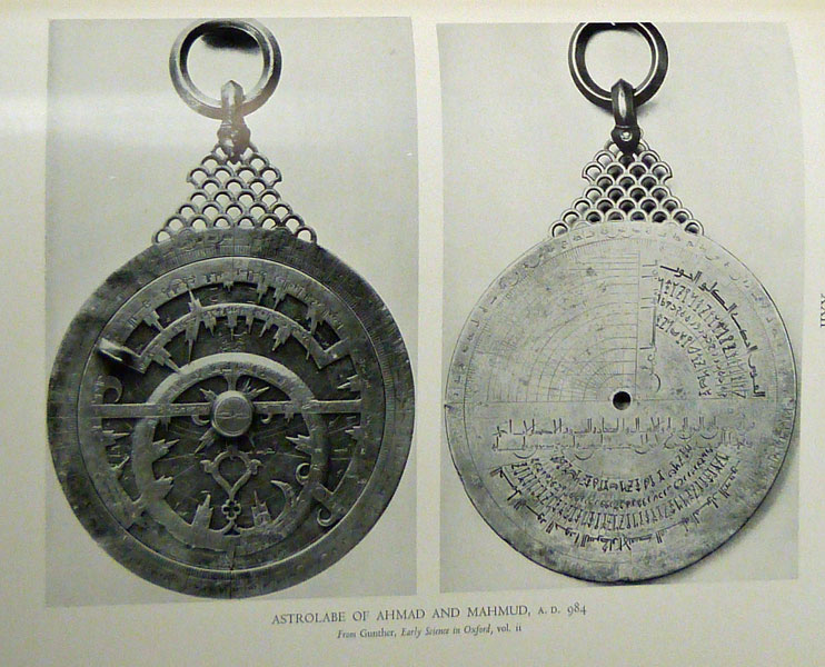 Astrolabes of the World. Based Upon the Series of Instruments in the Lewis Evans Collection in the Old Ashmolean Museum at Oxford. Two volume set: 1. Eastern Astrolabes; 2. Western Astrolabes