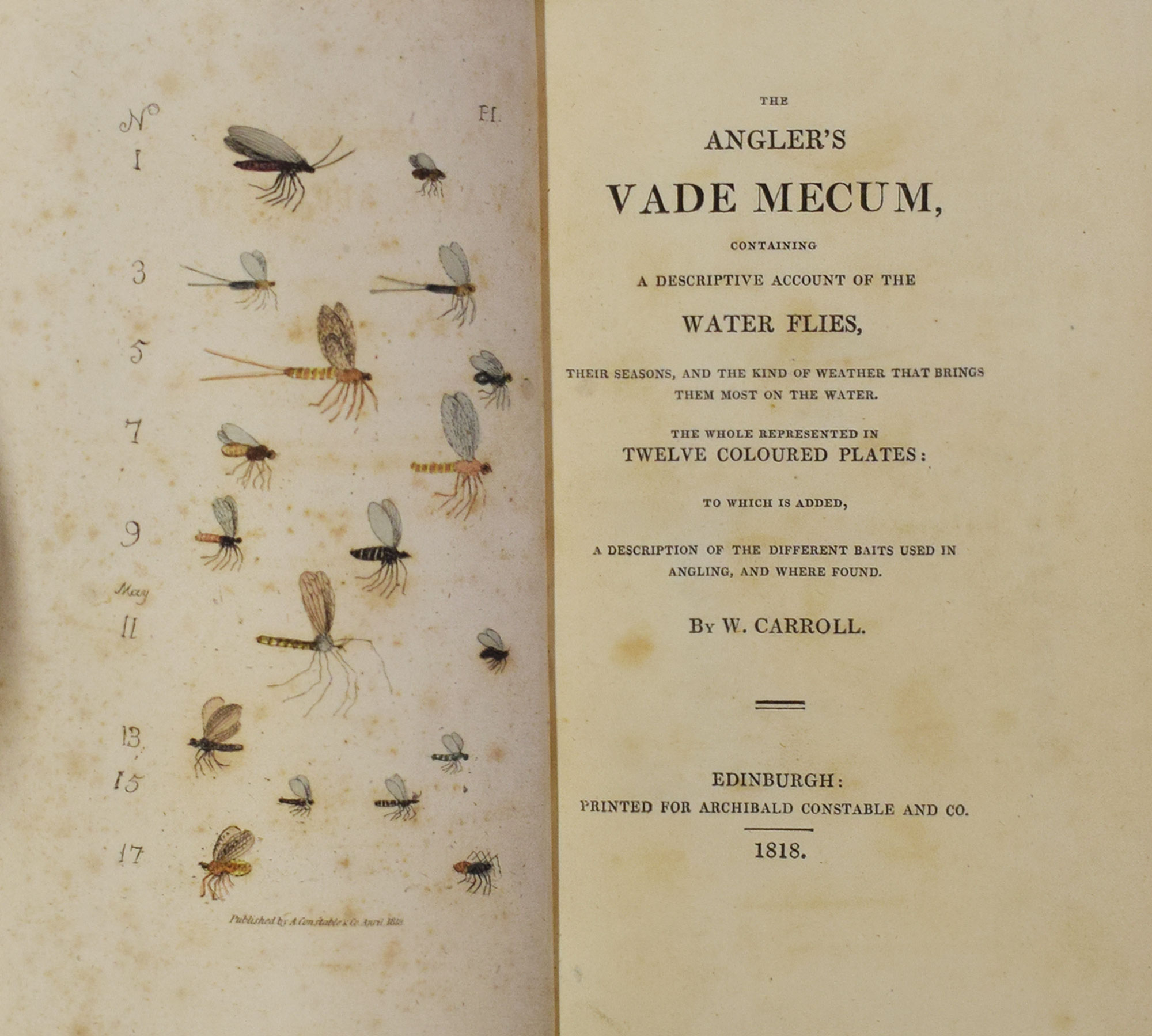 The Angler's Vade Mecum, Containing a Descriptive Account of the Water Flies, Their Seasons, and the Kind of Weather that Brings Them Most on the Water...