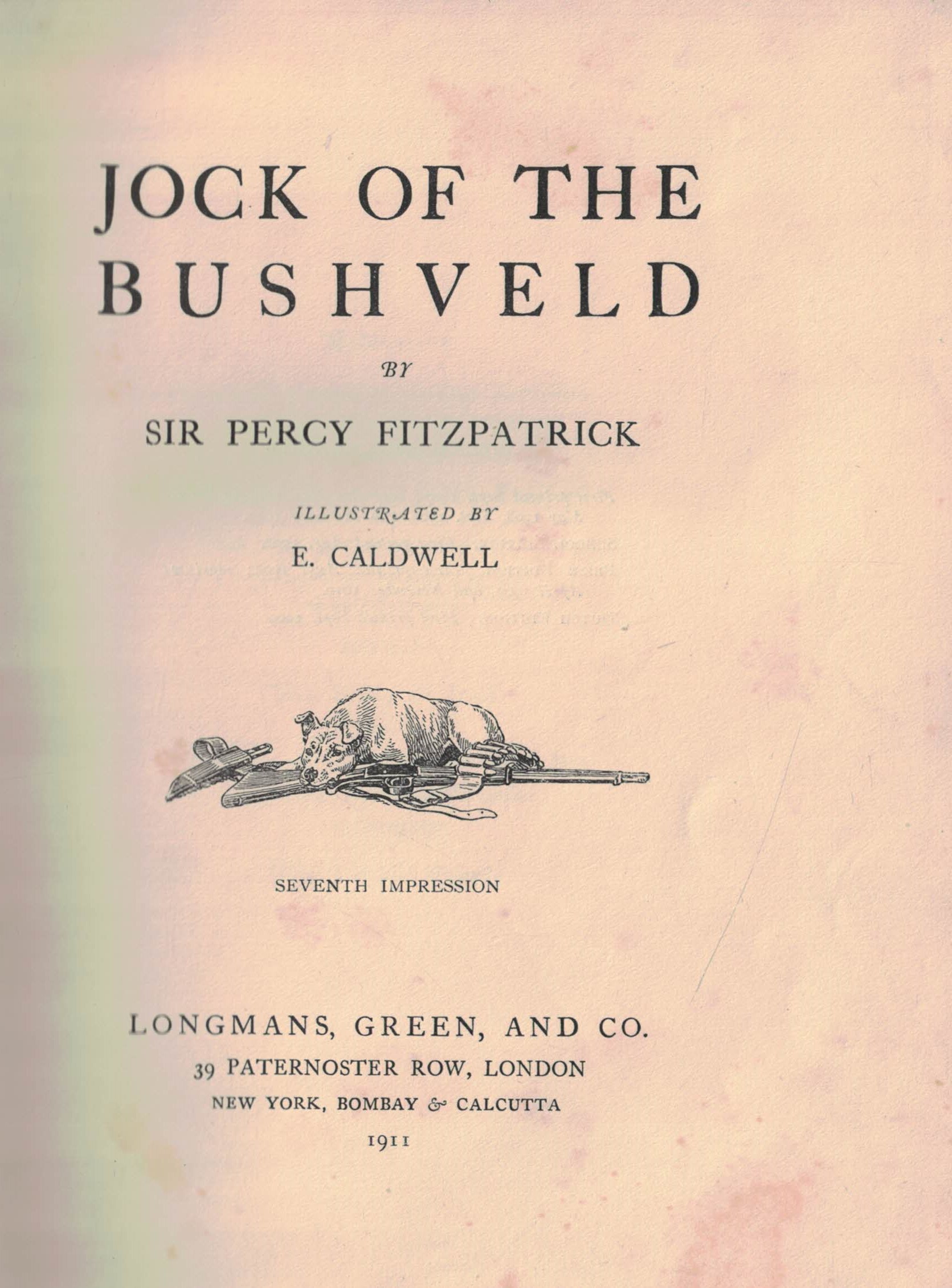 Jock of the Bushveld. 1911.