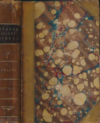 The Journal of the Linnean Society. [Botany] Volume XX. December 1882 - April 1884.
