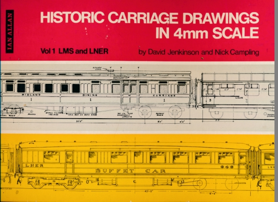 Historic Carriage Drawings. Volume One. LMS & LNER.