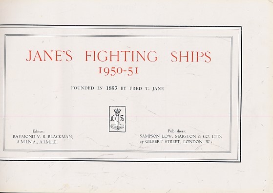 Jane's Fighting Ships 1950-51
