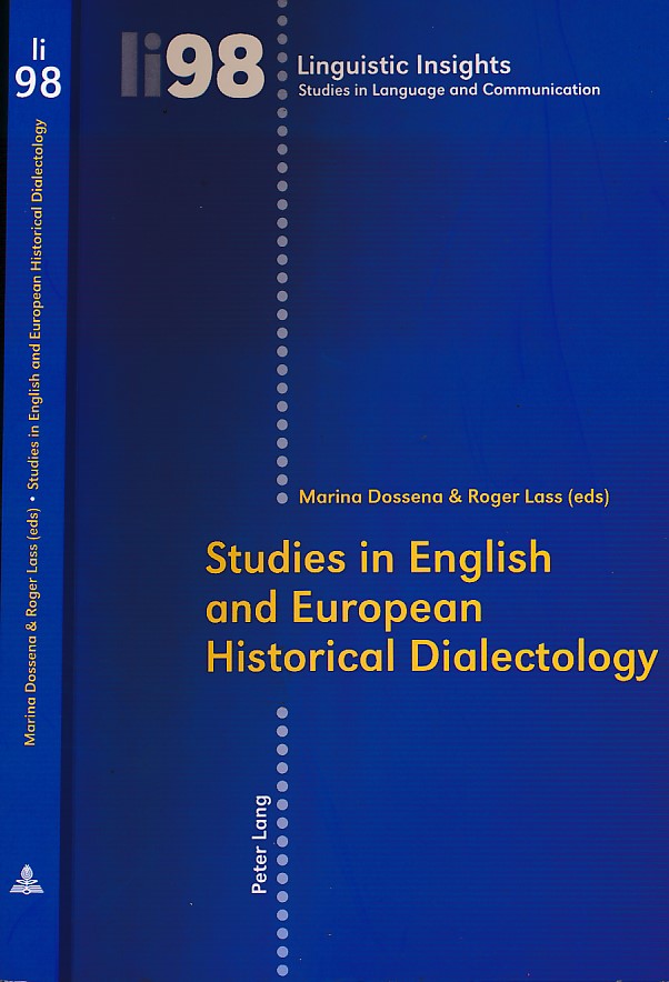 Studies in English and Historical Dialectology. Linguistic Insights