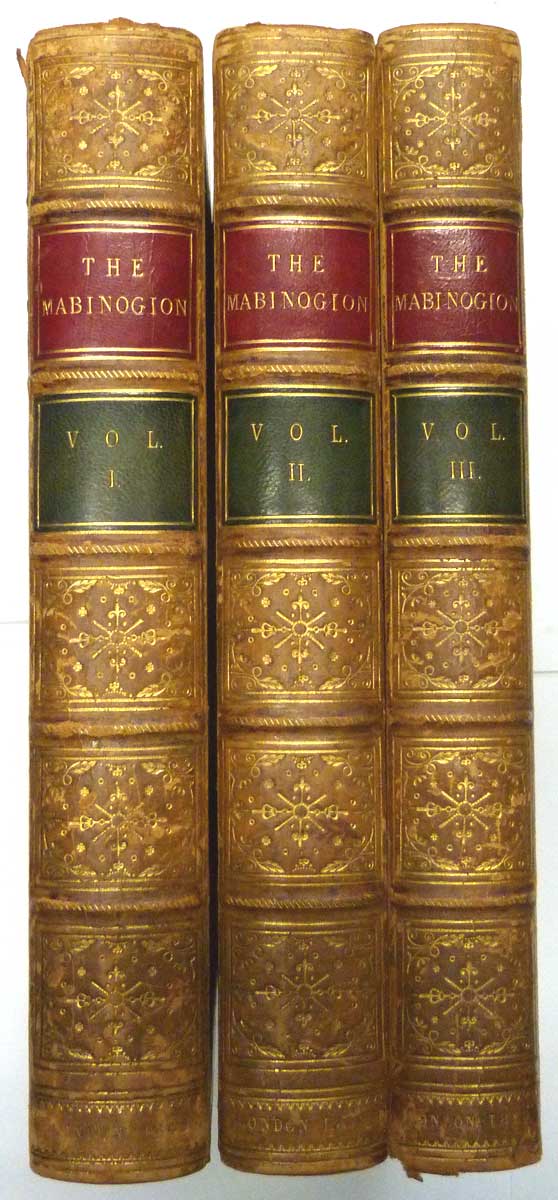 The Mabinogion. Three volume set.