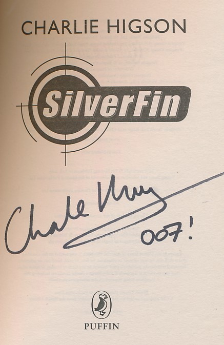 Silverfin. Signed copy.