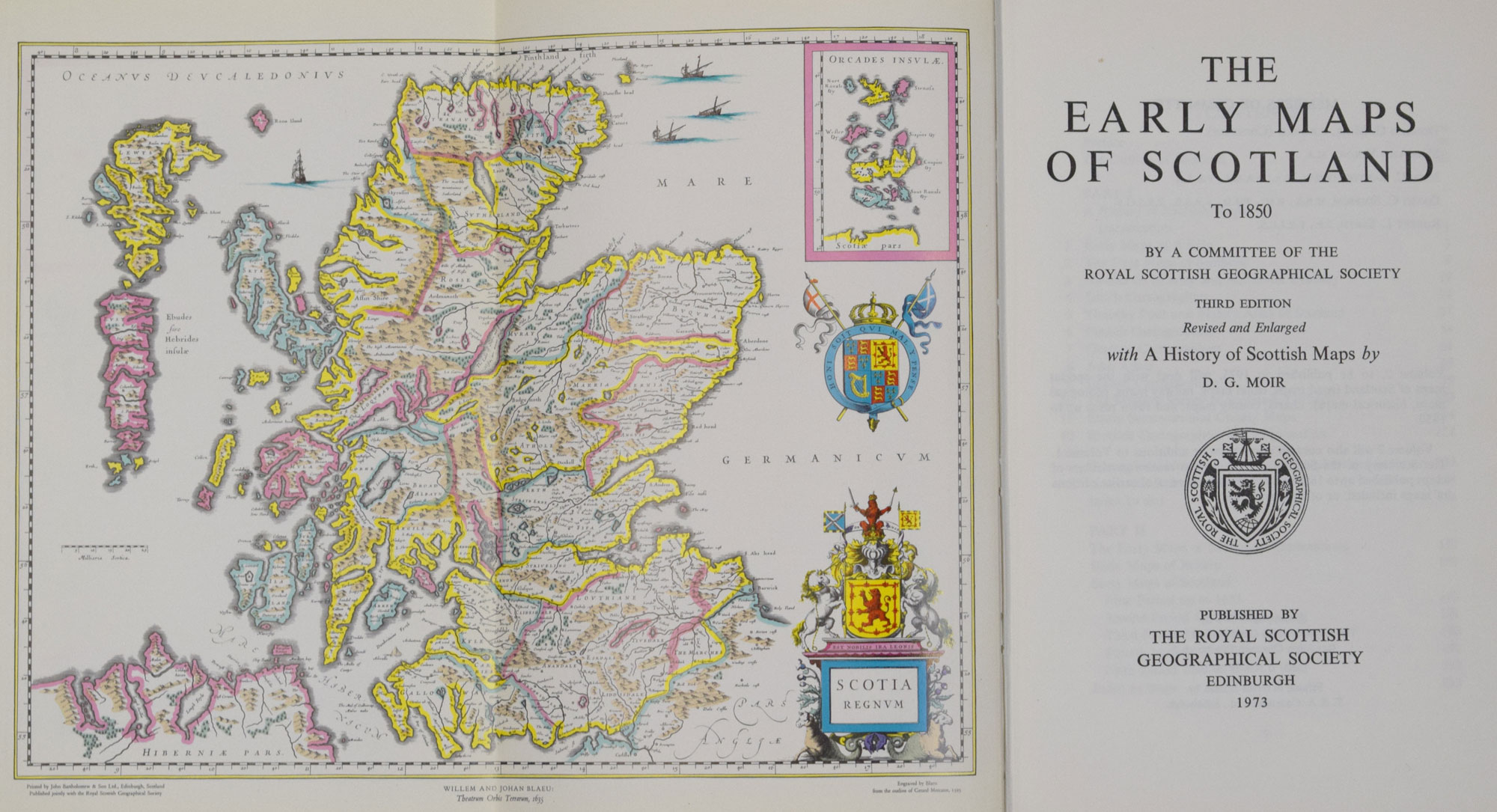 The Early Maps of Scotland to 1850.  Volume I [of II]