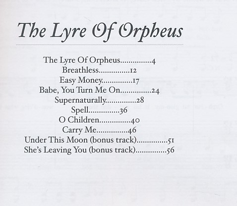 Abbatoir Blues / The Lyre  of Orpheus