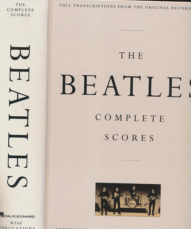 LENNON, JOHN; MCCARTNEY, PAUL; HARRISON, GEORGE;  STARR, RINGO; [THE BEATLES] - The Beatles Complete Scores