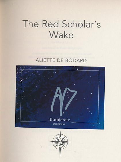 The Red Scholar's Wake. Signed copy.