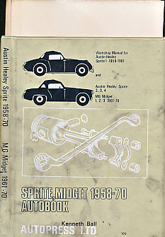 Sprite, Midget 1958 - 70 Autobook