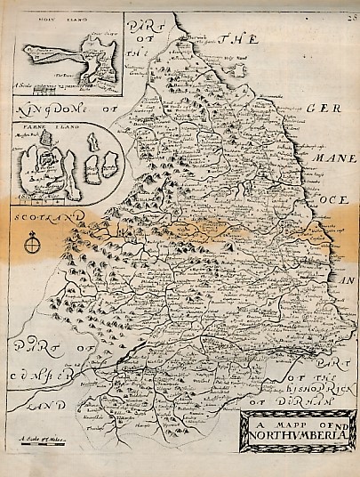 Magna Britannia et Hibernia Antiqua & Nova [or, a new, exact, & comprehensive survey of the ancient & present state of Great Britain. Collected & compiled from the antiquities & histories of each county]; Cox's 'Magna Britannia'. Northumberland.