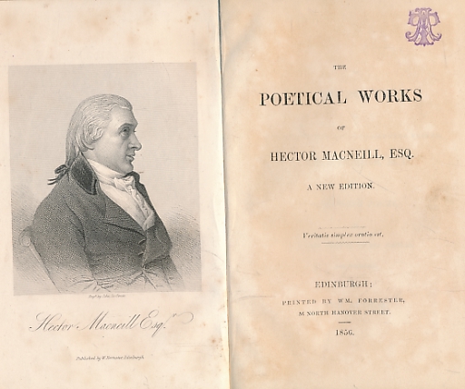 Poetical Works of Hector MacNeill, Esq.