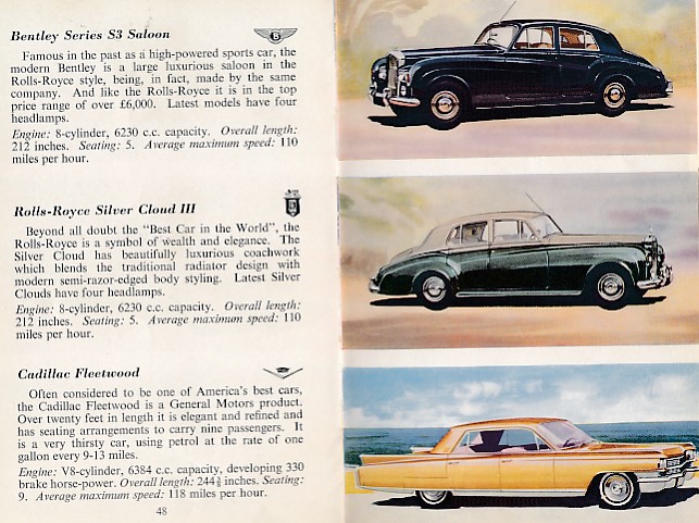Ladybird Book of Motor Cars. Series 584.