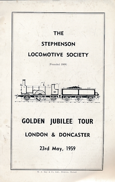 DAVIES, J S; BROWN, J G - Golden Jubilee Tour London & Doncaster. 23rd May, 1959