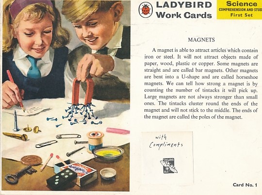 Ladybird Work Cards. Science.