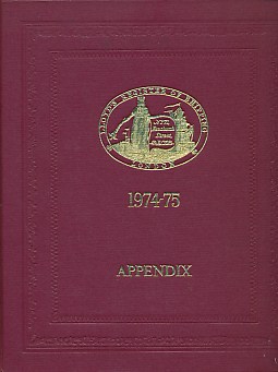 Lloyd's Register of Shipping. Appendix. 1974-75