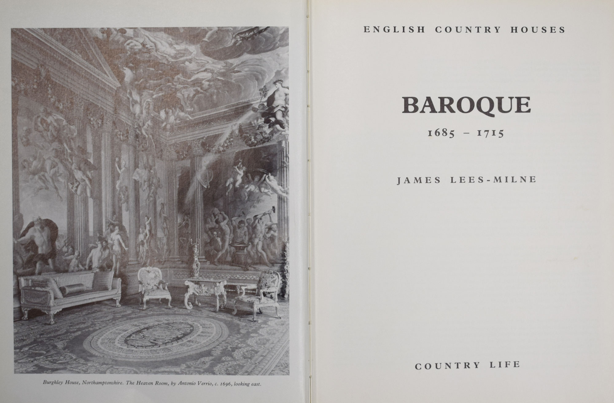 English Country Houses: Baroque 1685-1715.