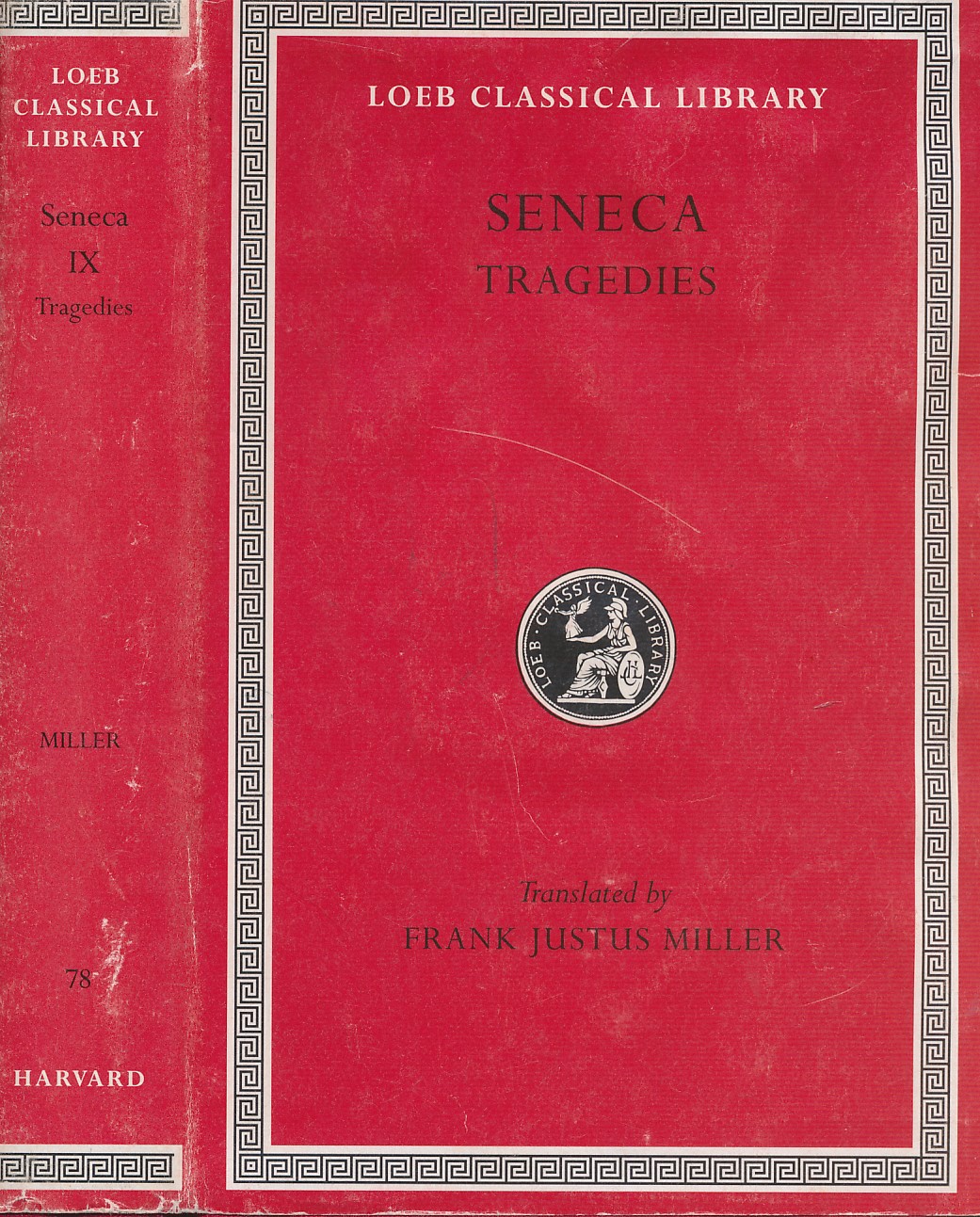 Seneca. Tragedies. Loeb Classical Library No.78.