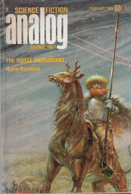 Analog. Science Fiction and Fact. Volume 80, No. 6. February 1968.