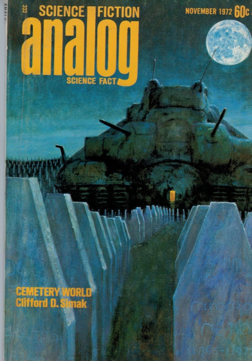 Analog. Science Fiction and Fact. Volume 90, No. 3. November 1972.