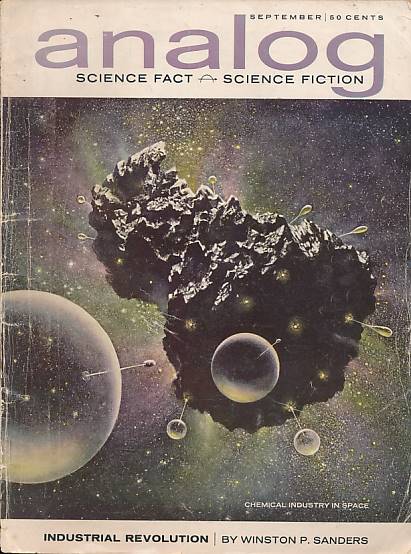 Analog. Science Fiction and Fact. Volume 72, Number 1. September 1963.