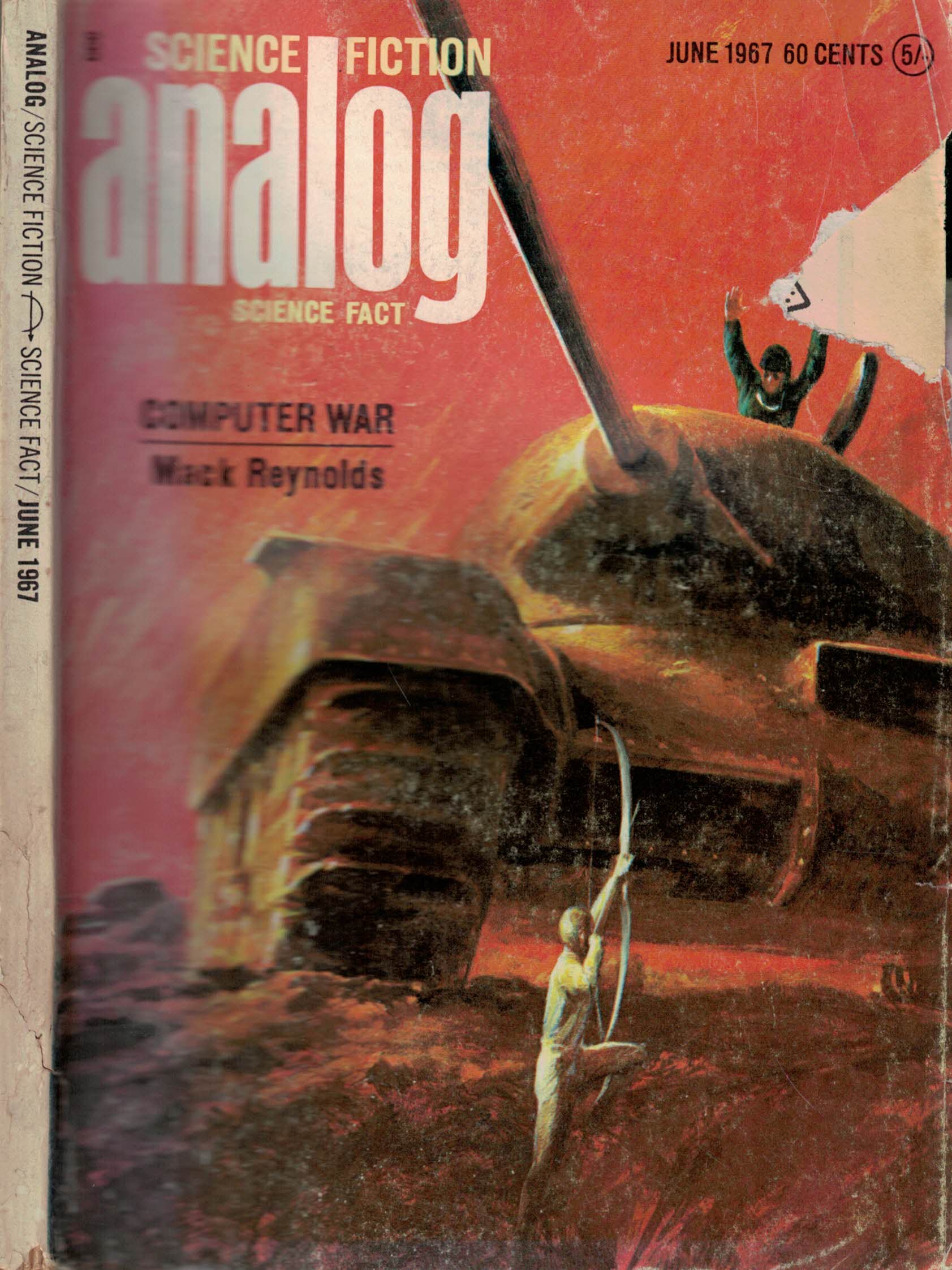 Analog. Science Fiction and Fact. Volume 79, No. 4. June 1967.