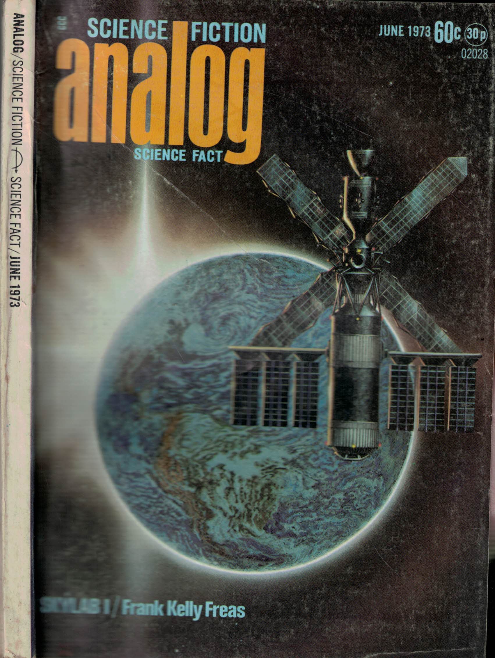 Analog. Science Fiction and Fact. Volume 91, Number 4. June 1973.