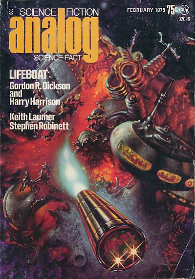 BOVA, BEN [ED.] - Analog. Science Fiction and Fact. Volume 95, No. 2. February 1975